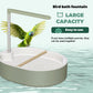 Parrot Automatic Bathing Box with USB- Adjustable Faucet