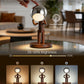 Rechargeable Wooden Desk Lamp with Touch Control & Stepless Dimming