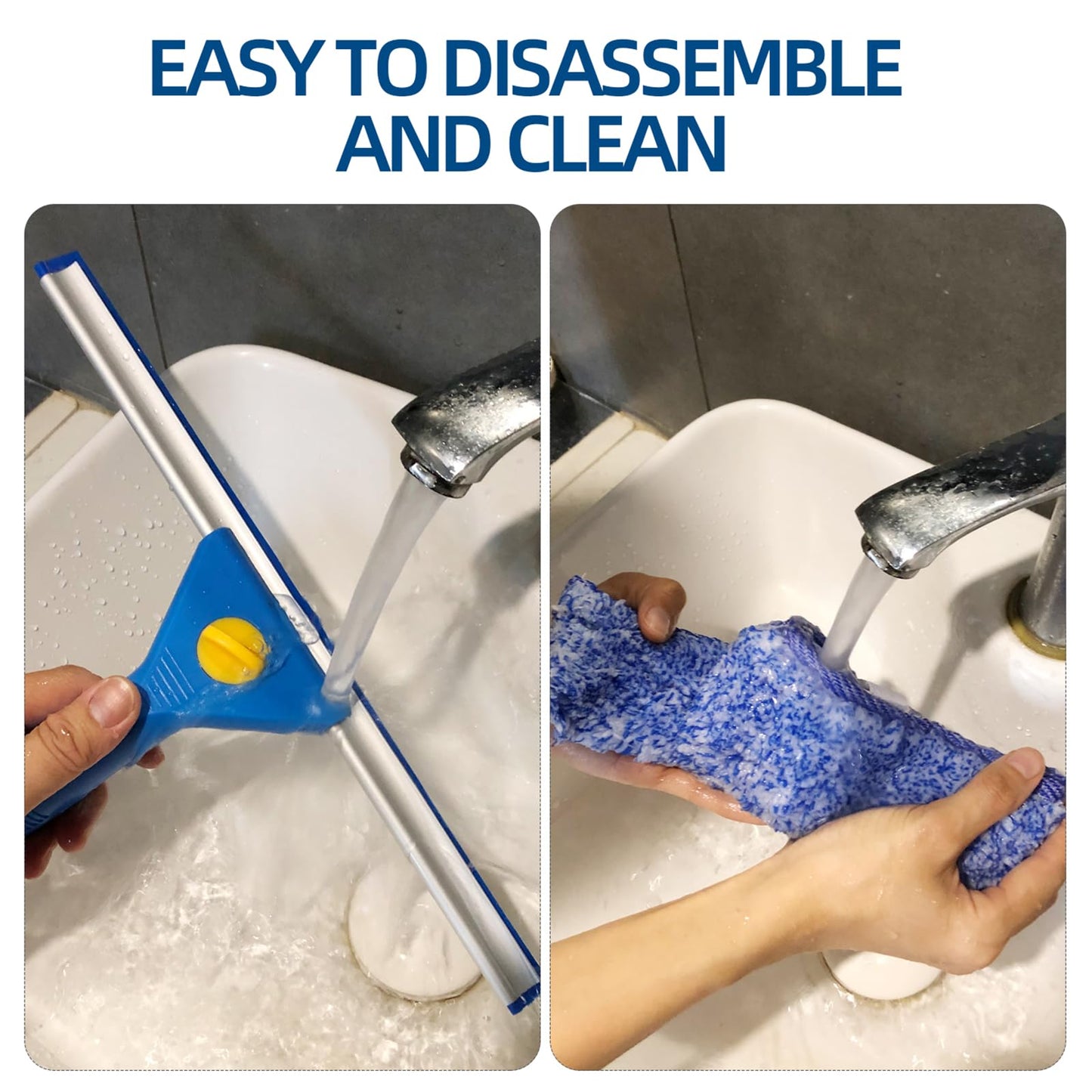 Squeegee Window Scraper Glass Cleaning kit