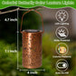 Garden Solar Butterfly Lantern Waterproof Hanging Metal Light