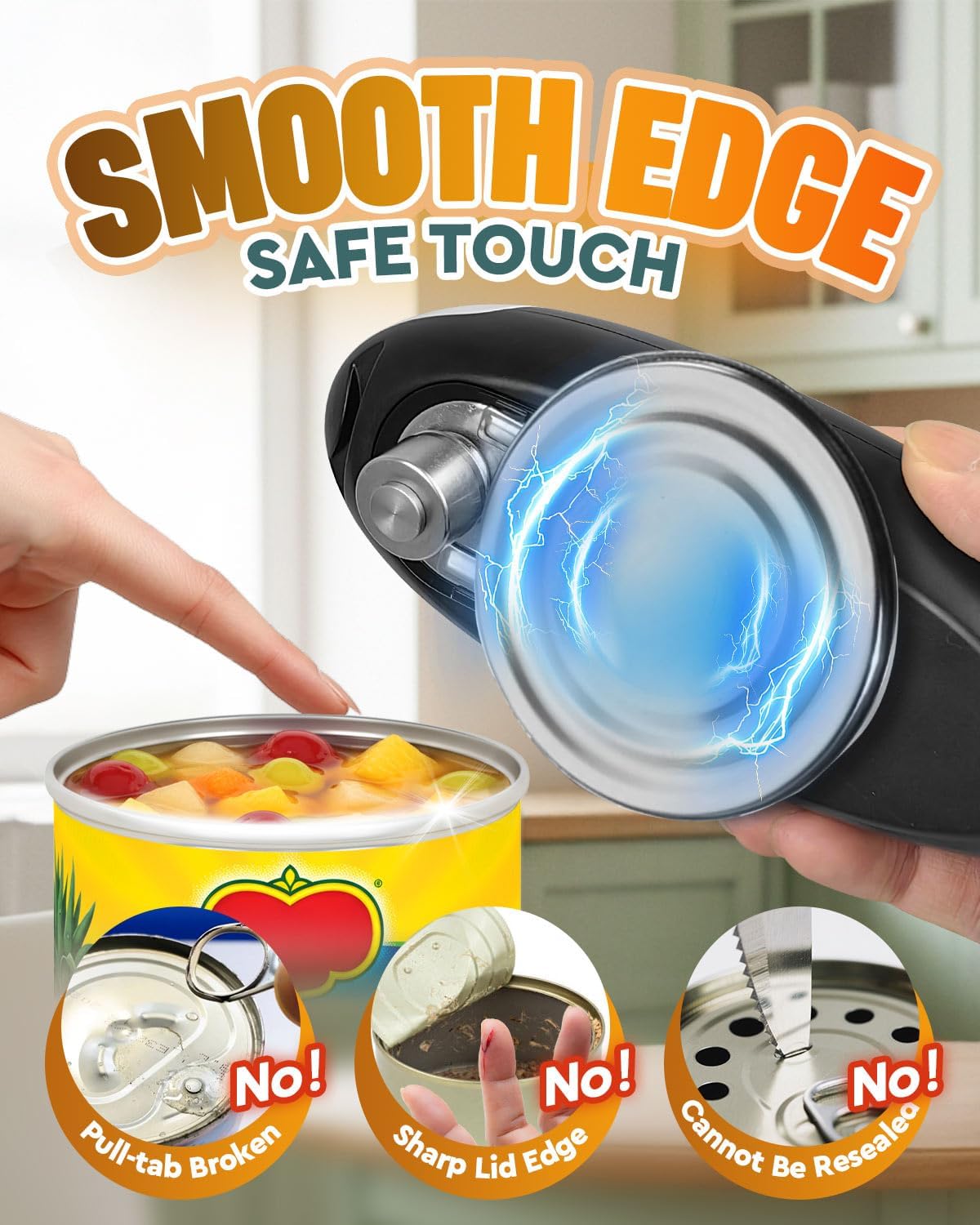Automatic Rechargeable Electric Can Opener