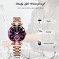 Women's Luxury Shiny Waterproof Stainless Steel Watch