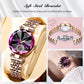 Women's Luxury Shiny Waterproof Stainless Steel Watch