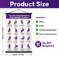 Tai Chi Chair Workout Chart for Seniors – 24 Seated Exercises Poster