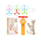 🐈6 Pcs Cat Fetch Toy Set Launcher Gun