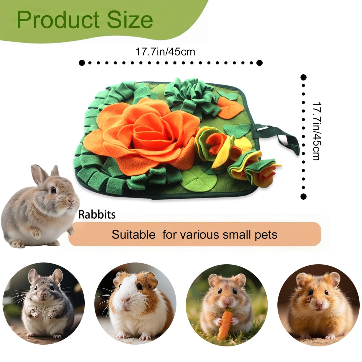 Pet Interactive Feeding Food Snuffle Mat
