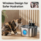 Intelligent Stainless Steel Cat Water Fountain