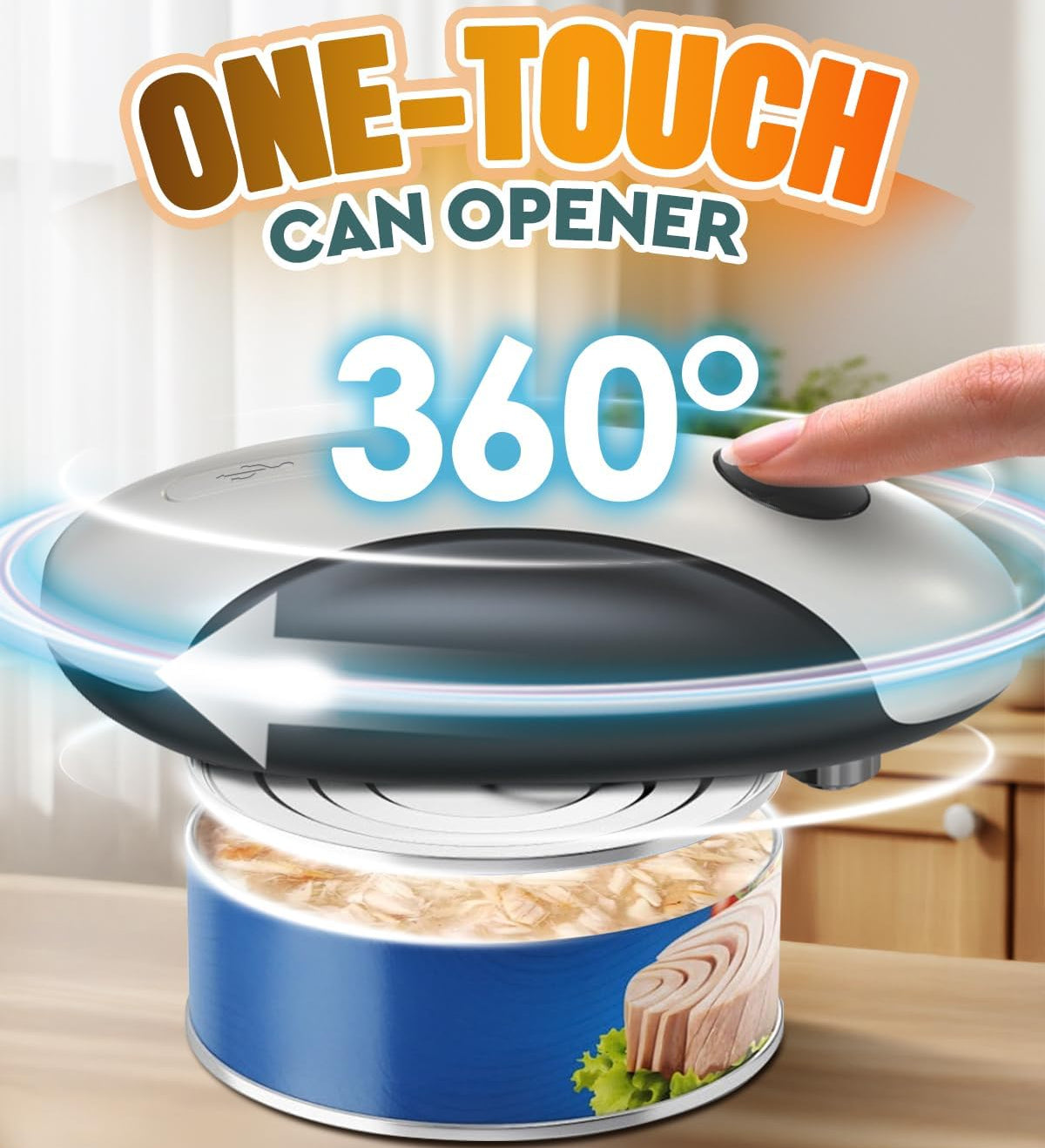 Automatic Rechargeable Electric Can Opener