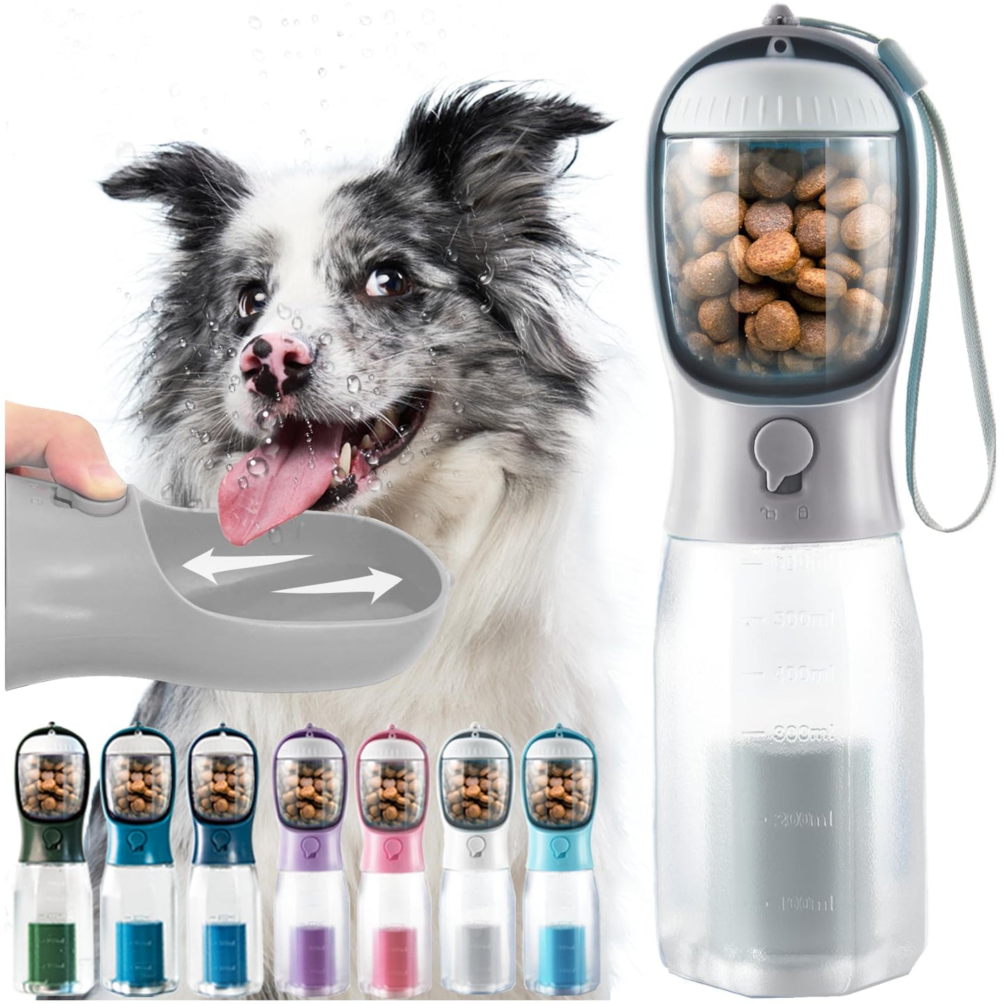 3 in 1 Pet Portable Water Bottle