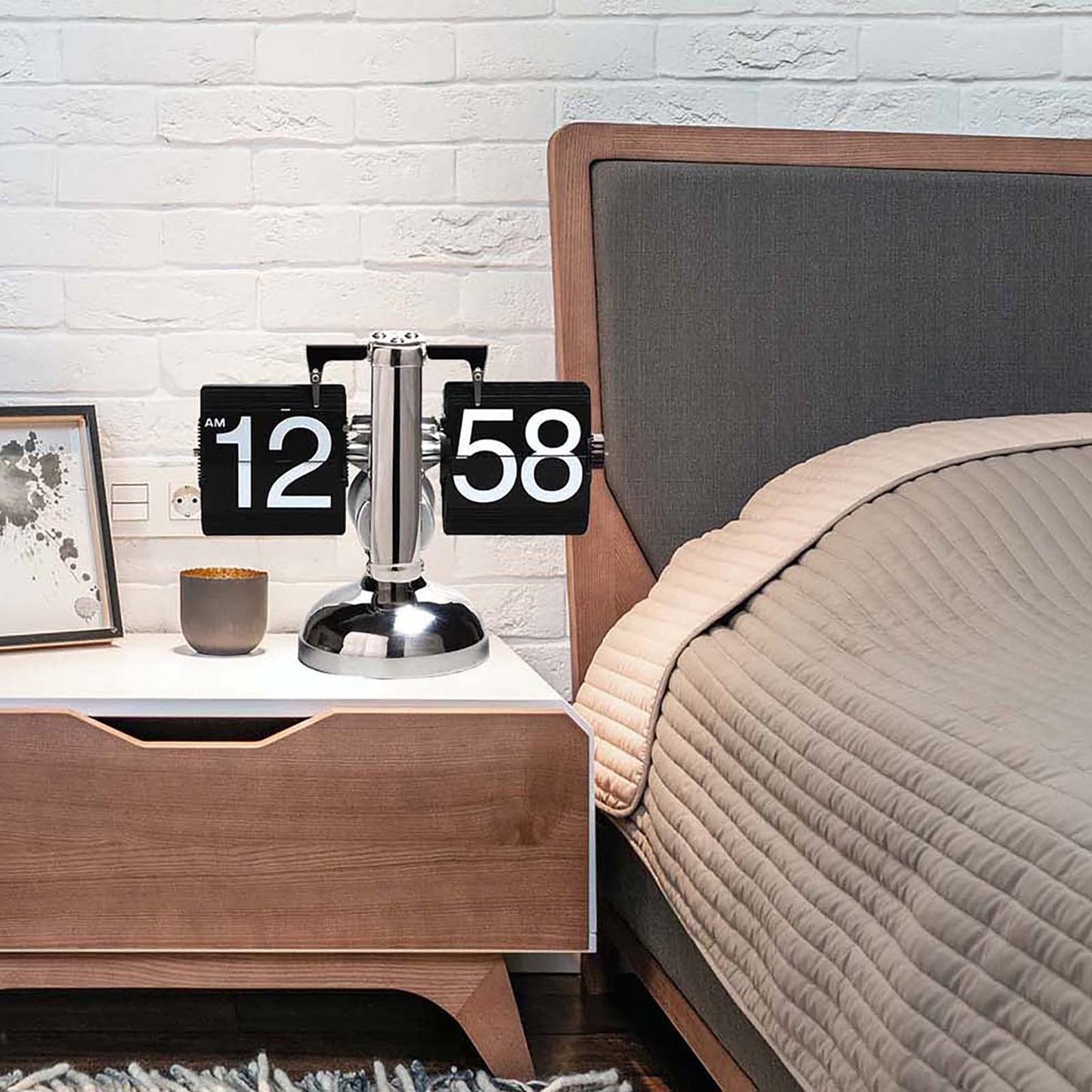 Retro Digital Flip Down Clock