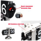 Retro Digital Flip Down Clock