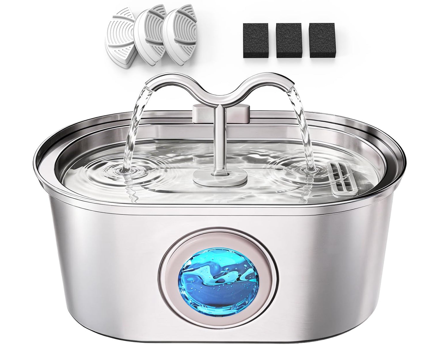 Stainless Steel Cat Water Fountain