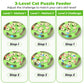 3 in 1 Cat Treat Puzzle Feeder