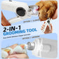 2-in-1 Pet Nail Clippers & Grinder with Light