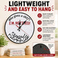 Retirement Humorous Quote Wall Clock