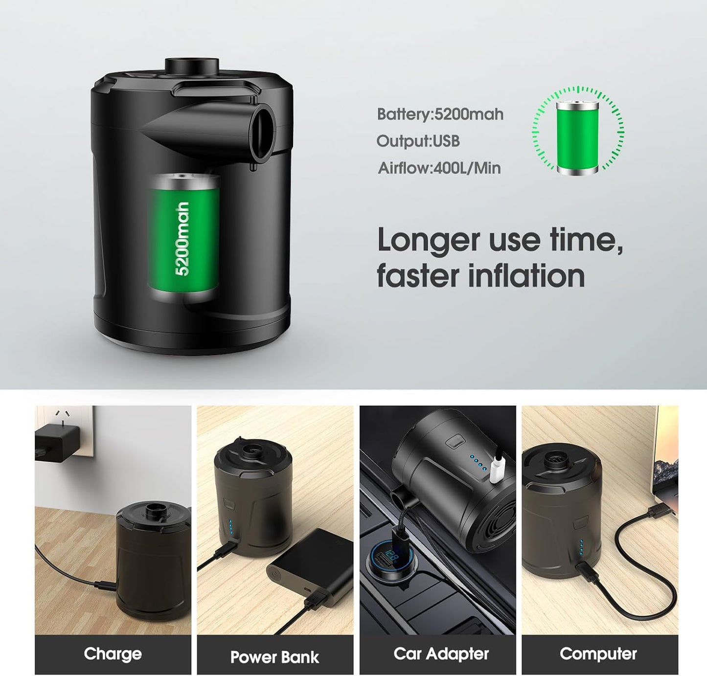 Air Pump for Inflatables