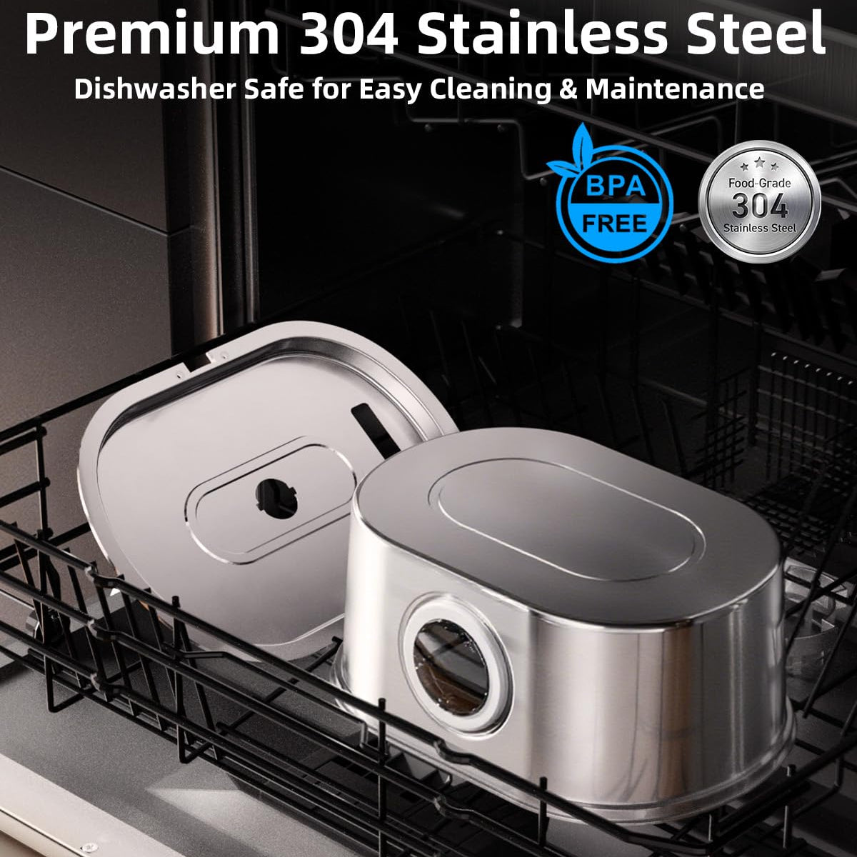 Stainless Steel Cat Water Fountain