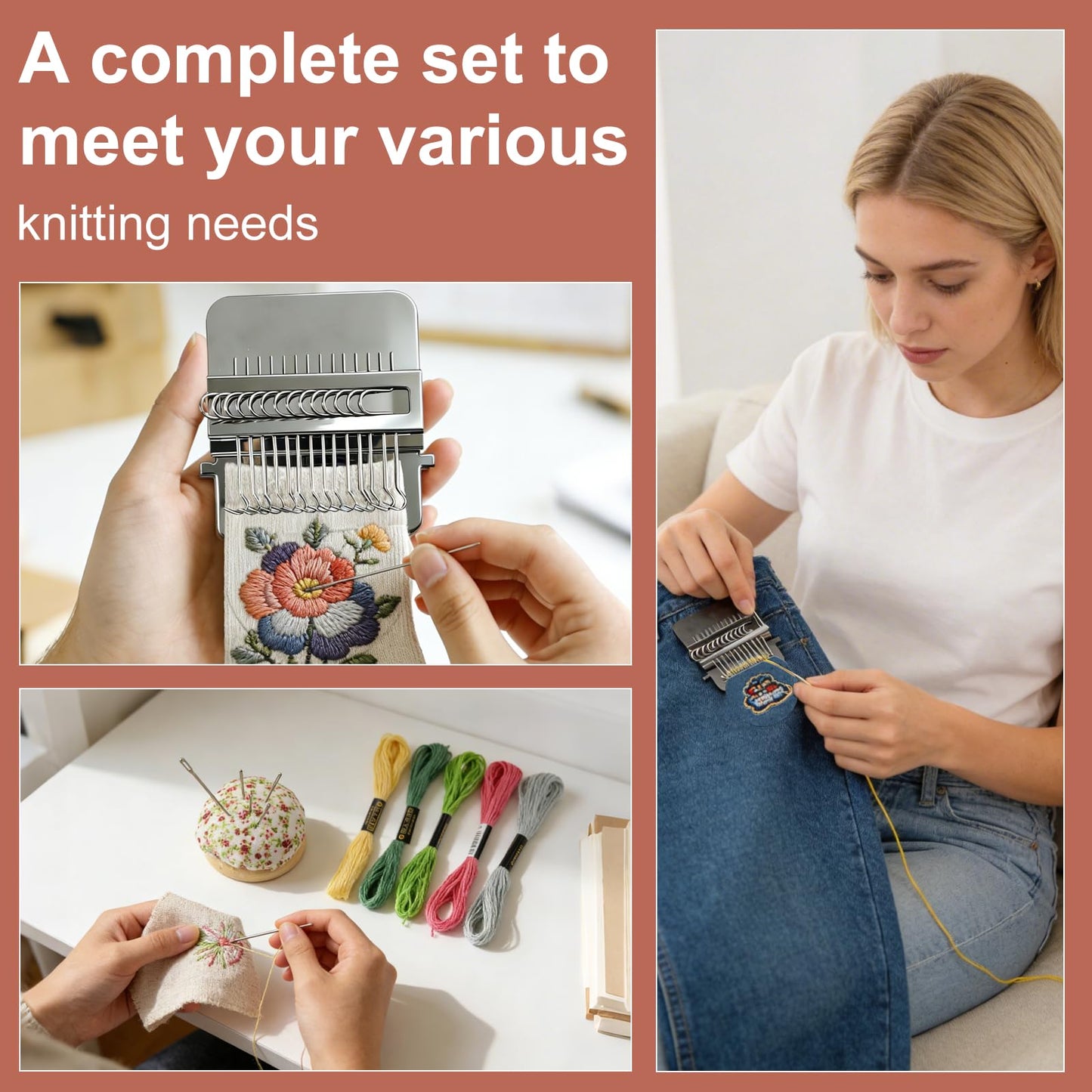 Mini Darning Loom Sewing Repair