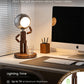 Rechargeable Wooden Desk Lamp with Touch Control & Stepless Dimming