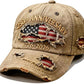 250 Anniversary USA 1776-2026 Flag Vintage Washed Hat