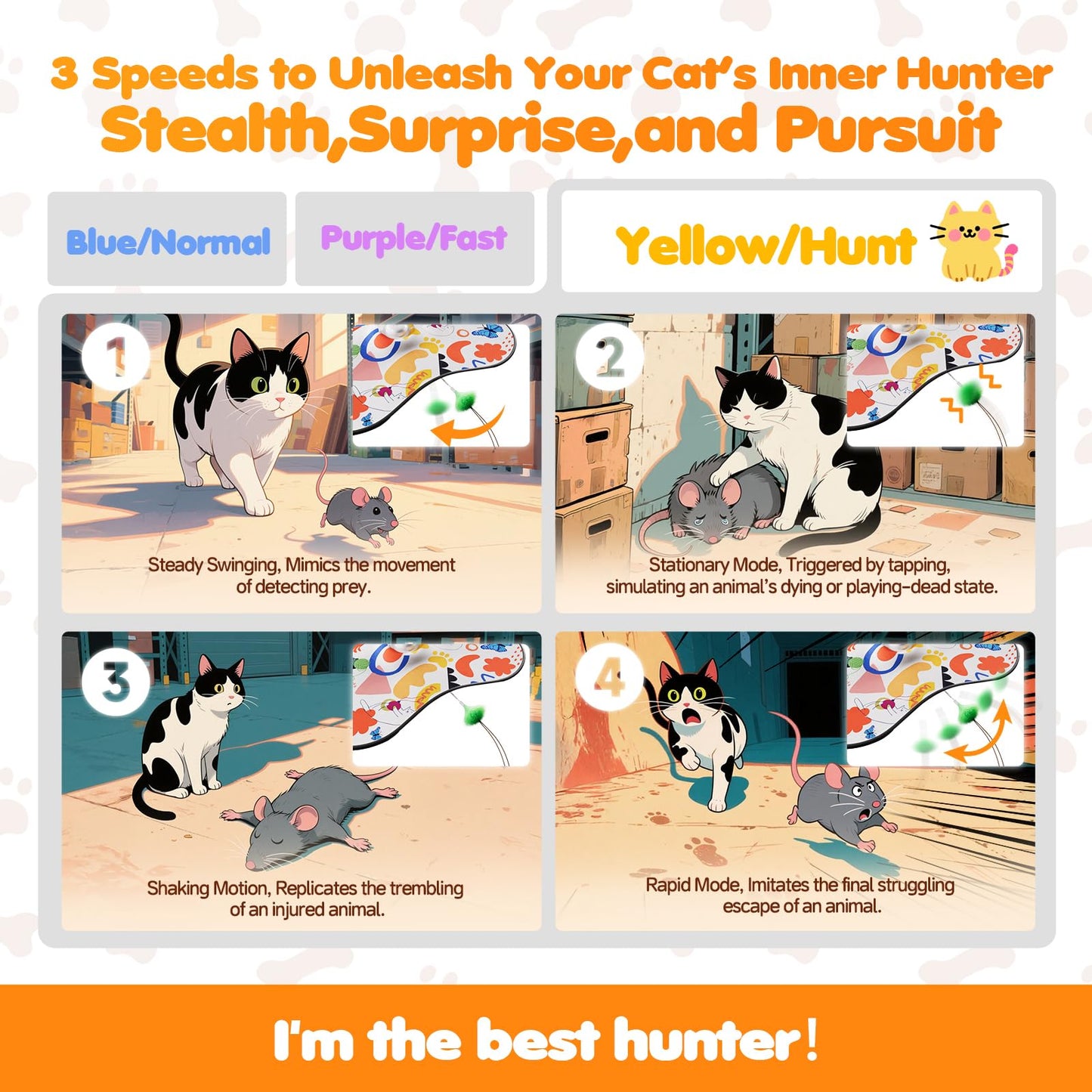 Interactive Cat Toys for Indoor