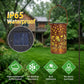 Garden Solar Butterfly Lantern Waterproof Hanging Metal Light