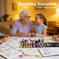 Portable Embroidery Stitch Book Kit for Adults & DIY Craft Enthusiasts