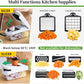 18-in-1 Vegetable Chopper Mandoline Slicer for Kitchen