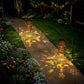 Garden Solar Butterfly Lantern Waterproof Hanging Metal Light