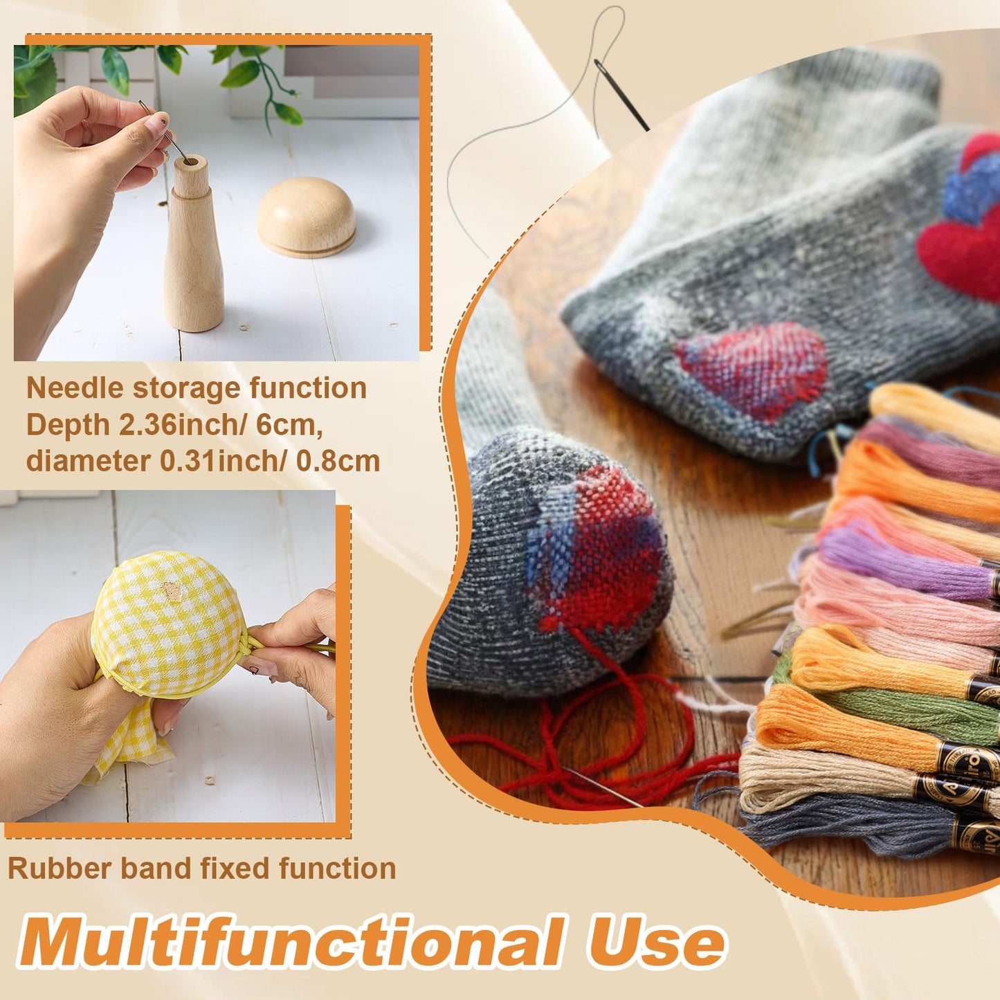 Mini Darning Loom Sewing Repair