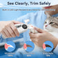2-in-1 Pet Nail Clippers & Grinder with Light