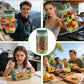 Salad Jar with Side Opening & Dressing Cup
