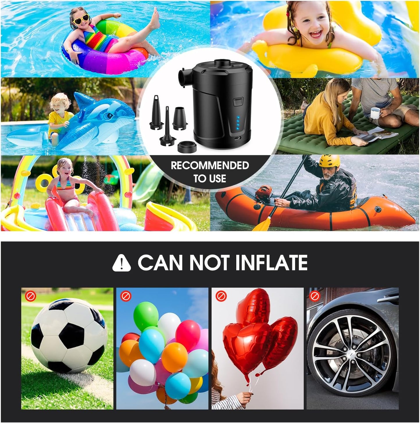 Air Pump for Inflatables