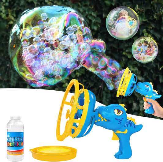 Dinosaur Bubble Gun for Kids