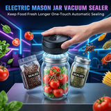 Electric Mason Jar Vacuum Sealer Kit