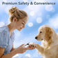 2-in-1 Pet Nail Clippers & Grinder with Light