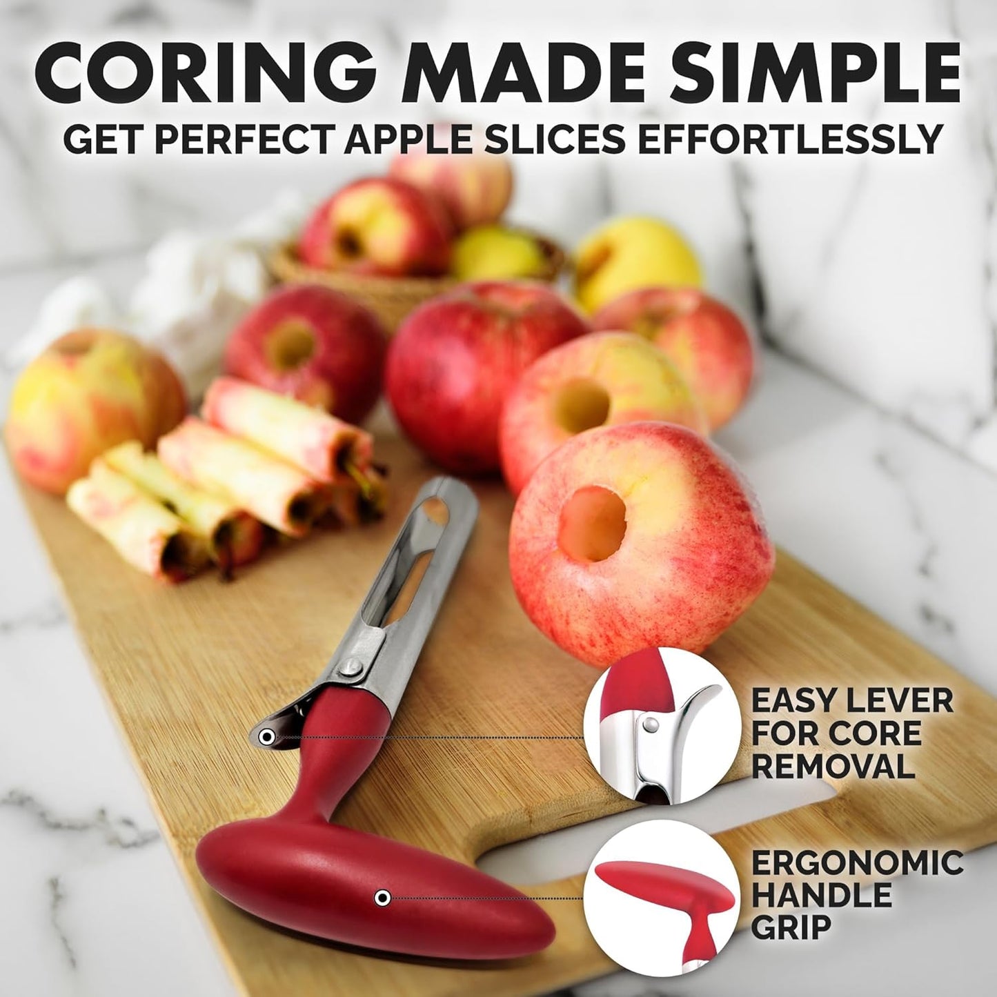 Kitchen Ultra Sharp Apple Corer Tool