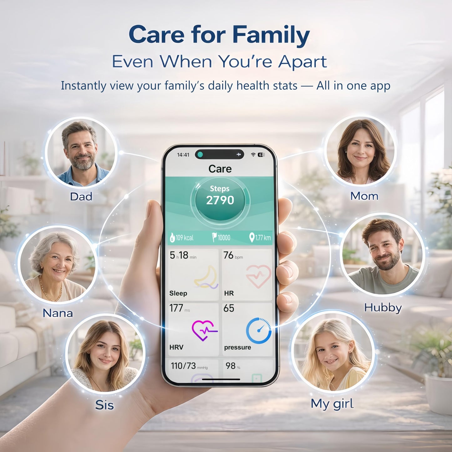 Smart Ring Health & Fitness Tracker