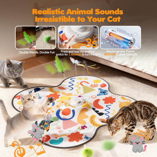 Interactive Cat Toys for Indoor