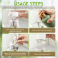 4-in-1 Portable Cosmetic Shampoo Dispenser Storage Bottle