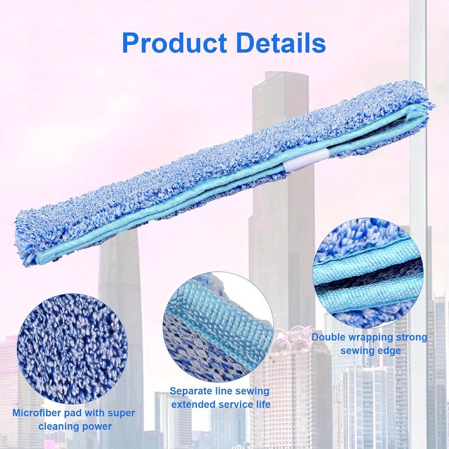 Squeegee Window Scraper Glass Cleaning kit