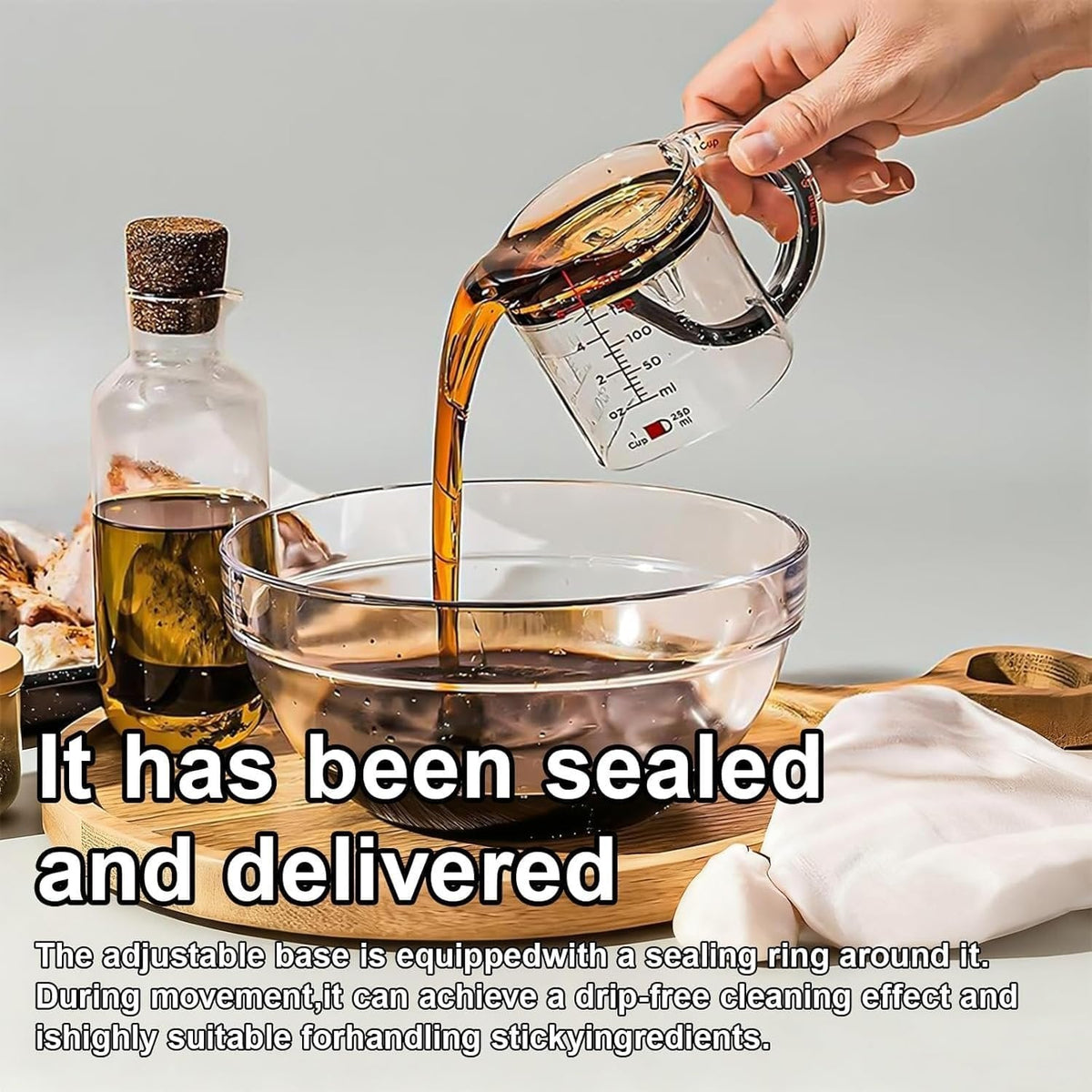 All-in-one Adjustable Measuring Cup