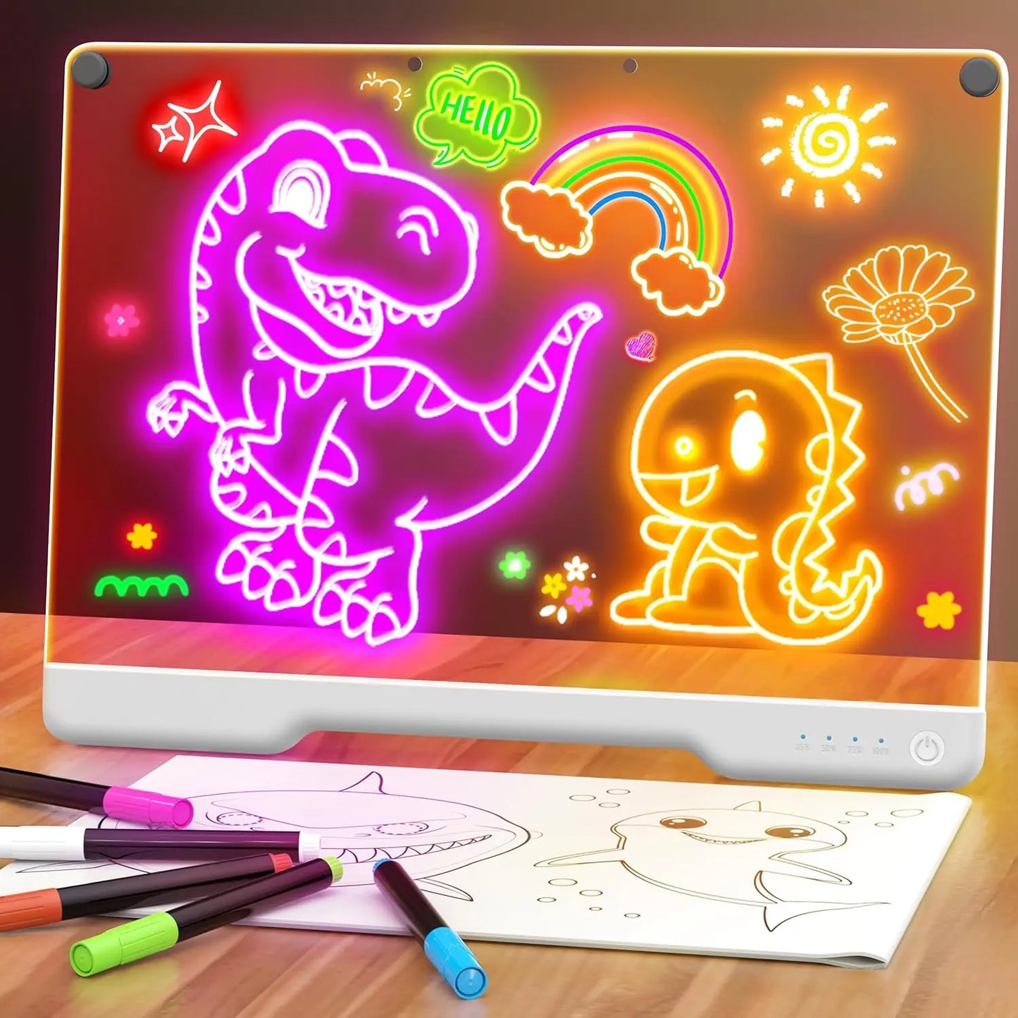 LED Drawing Board for Kids