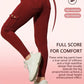 Women'S Slim Work Pants With Multi-functional Pockets