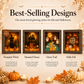 DIY Lighted Halloween Shadow Box Kit
