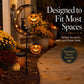 Pumpkin Moon Garden Stake Light