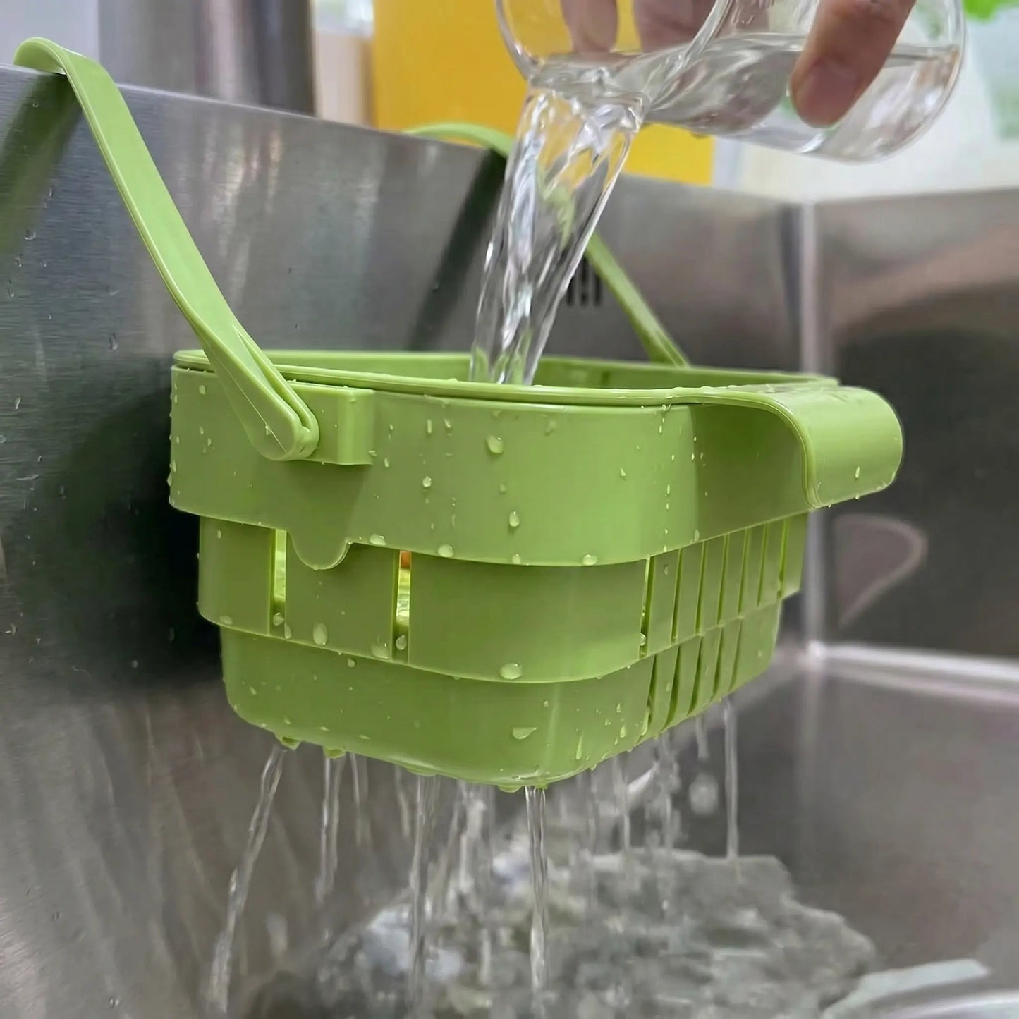 Foldable Hanging Sink Drain Basket