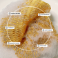 4 Pack African Net Sponge Authentic Exfoliating Washcloth
