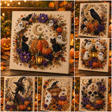 👻Halloween Ghost Pearl Art DIY Kit