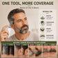 Unisex Grey Coverage Hair Dye with Hair Care